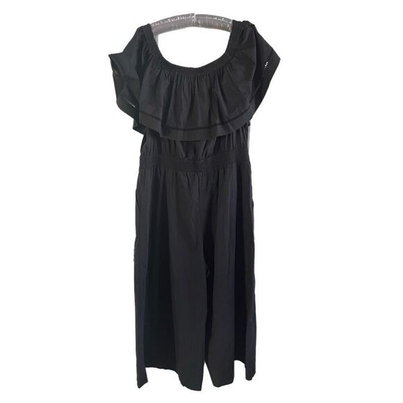 Donna Karan New York off-the-Shoulder Jumpsuit - Picture 3 of 5